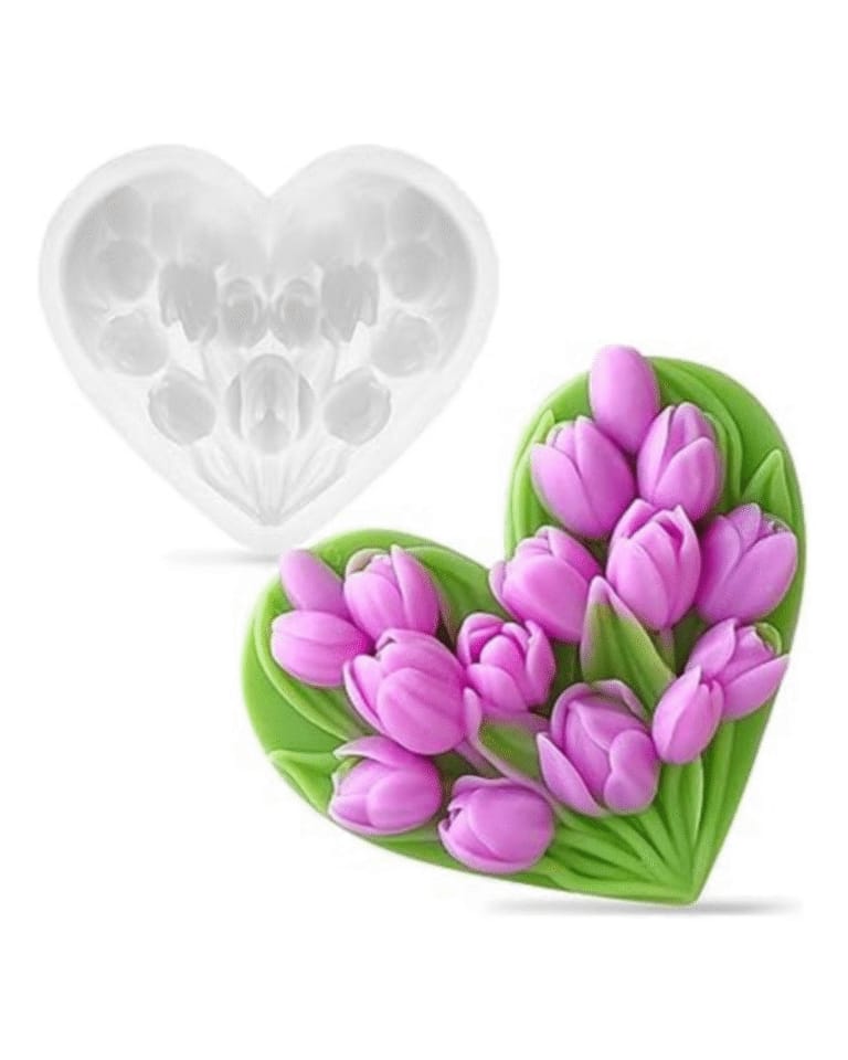 TULIP FLOWER SILICONE MOULD