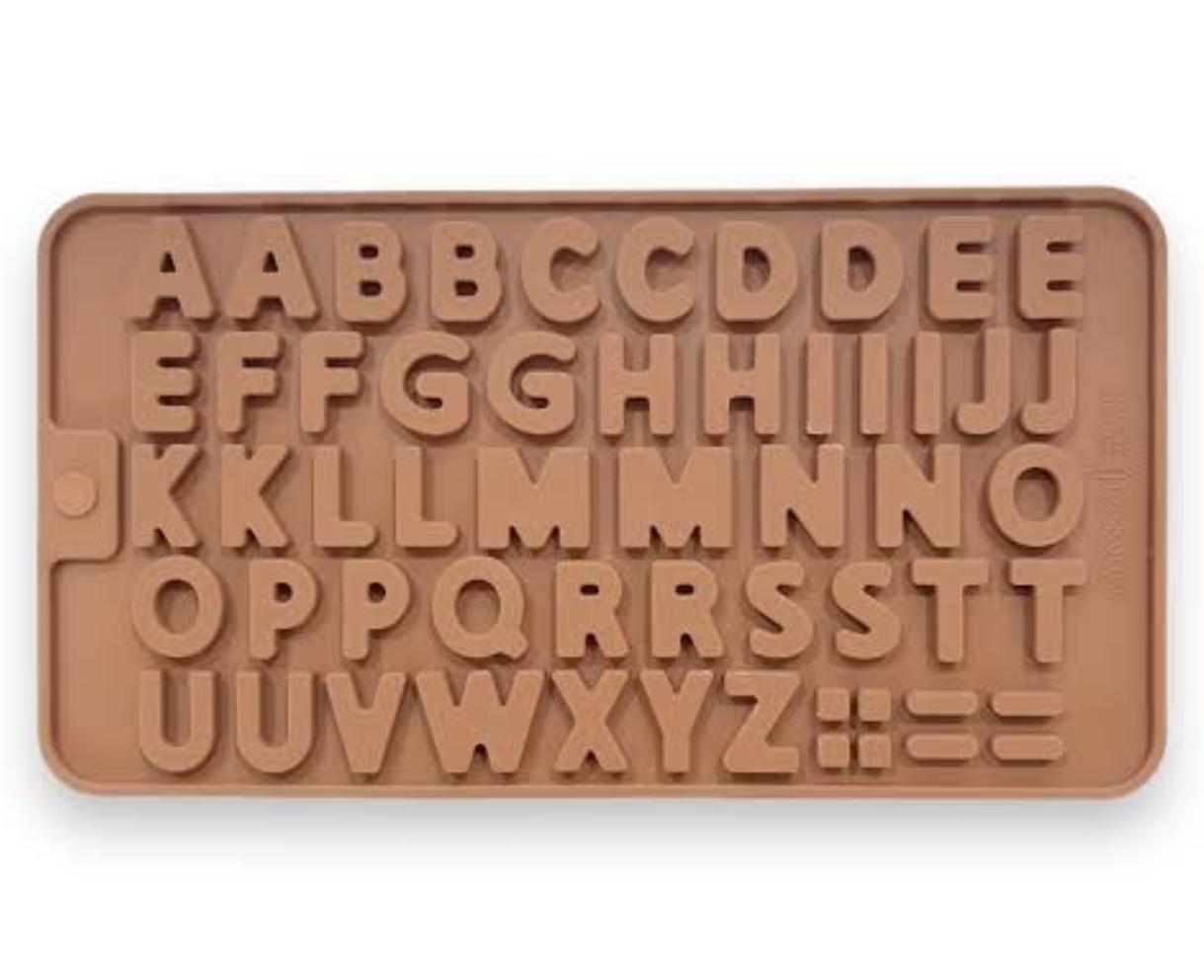 ALPHABET SILICONE MOULD