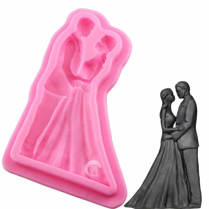 COUPLE BIG SILICONE MOULD