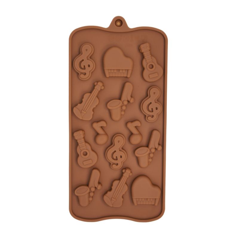 14 CAVITY MUSIC SILICONE MOULD