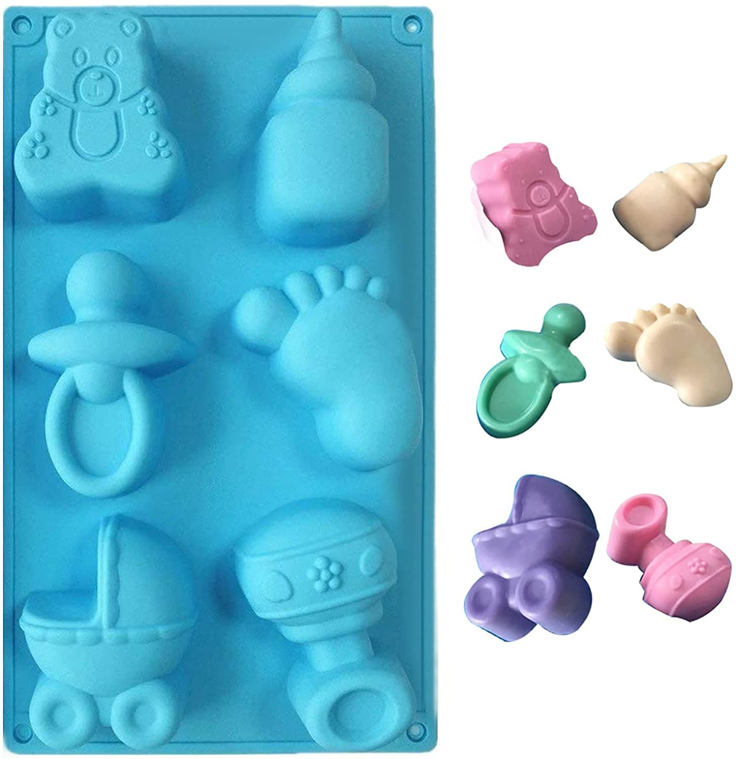Baby Shower CHOCOLATE/ Silicone Fondant Mold