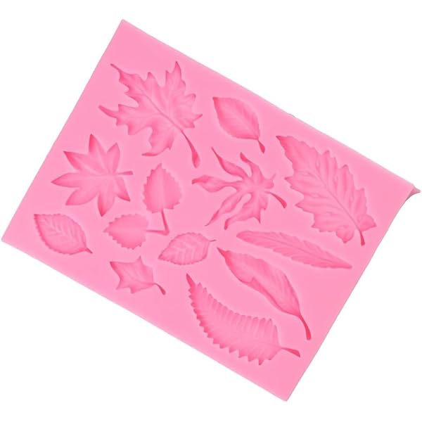 13 CAVITY Leaf Silicone Mold