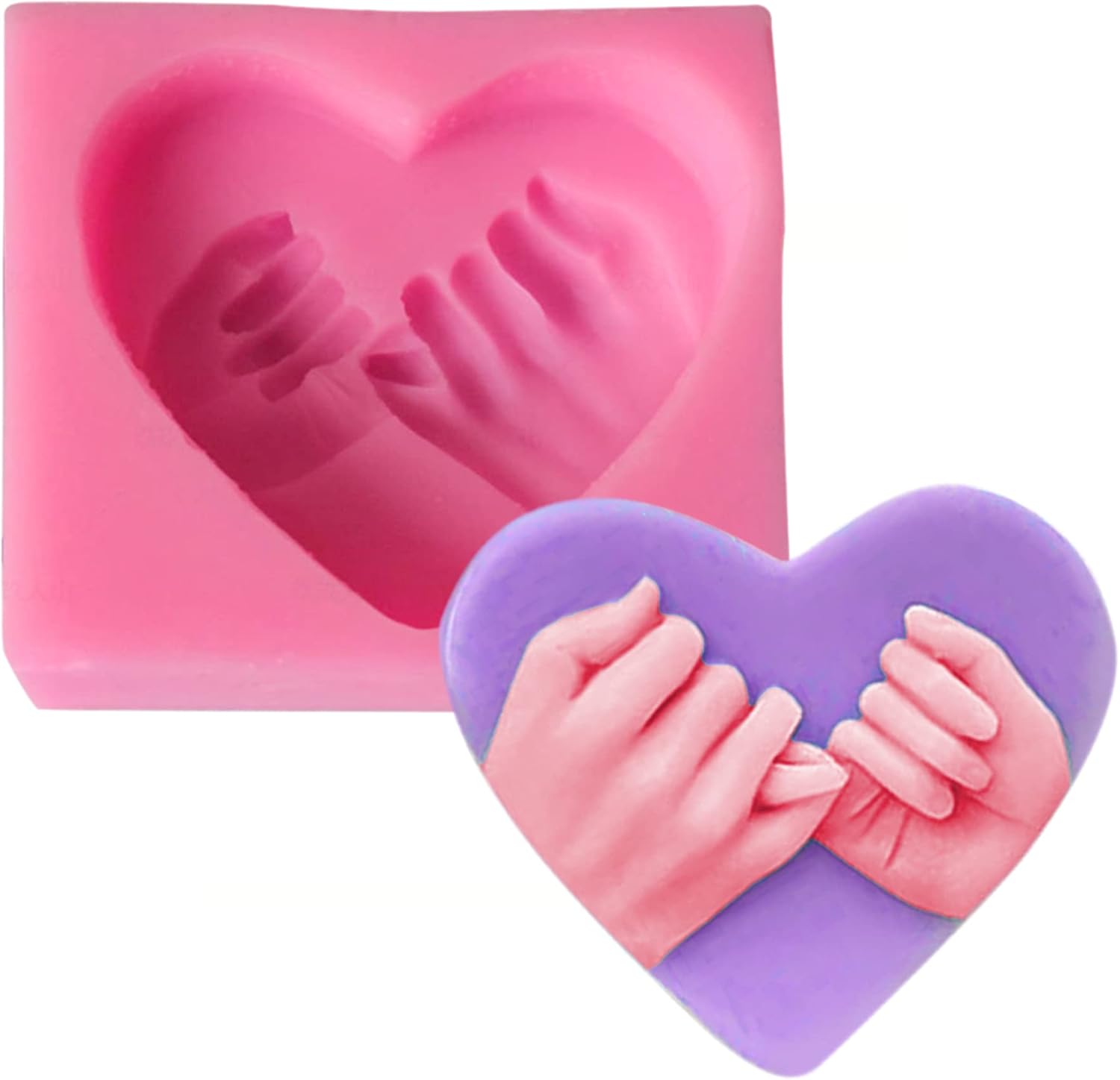 Holding Hand silicon mould