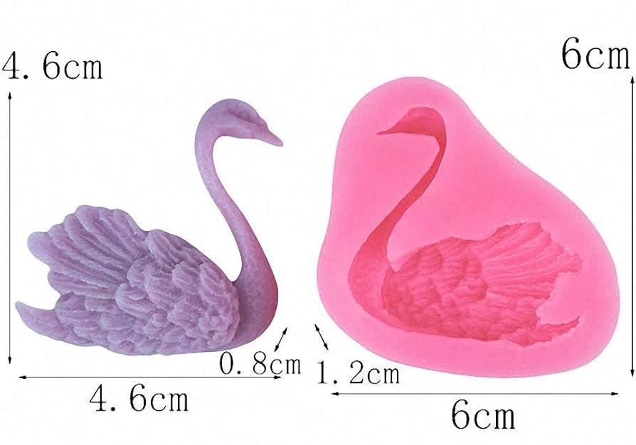 Swan Single cavity silicon mould