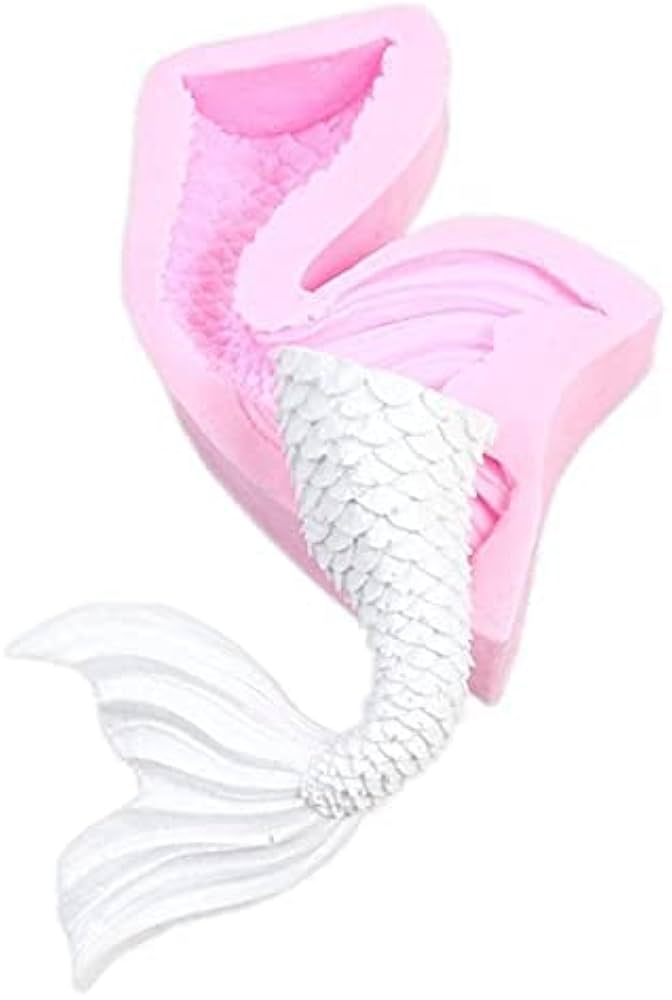 Curve Fish Tail silicon mould