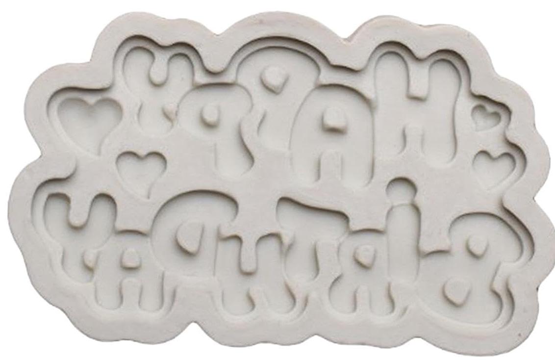 Dancing Happy birthday silicon mould