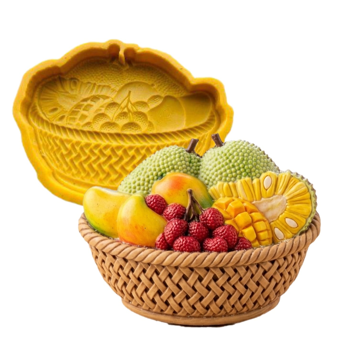 Fruits basket silicon mould