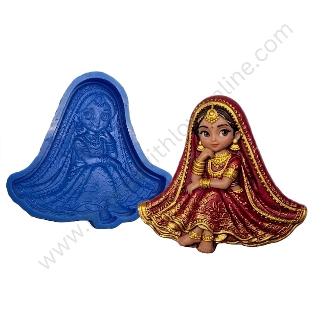 Bride silicone chocolate mould