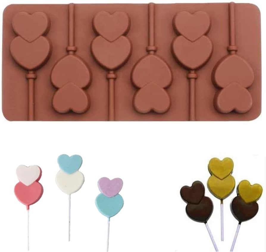 6 LOLIPOP SILICONE MOULD
