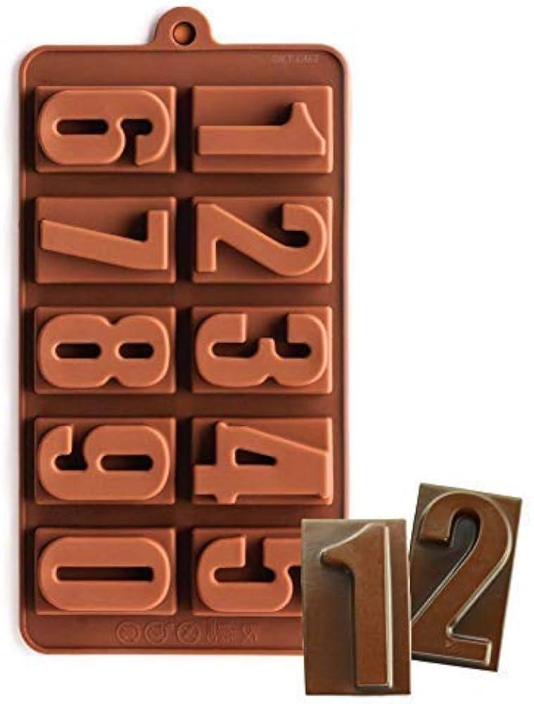 10 CAVITY NUMBER SILICONE MOULD
