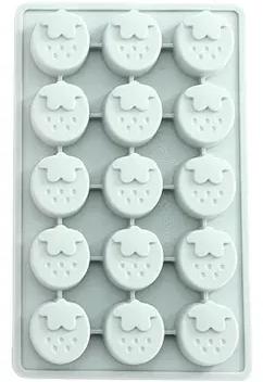 15 CAVITY STRAWBERRY SILICONE MOULD